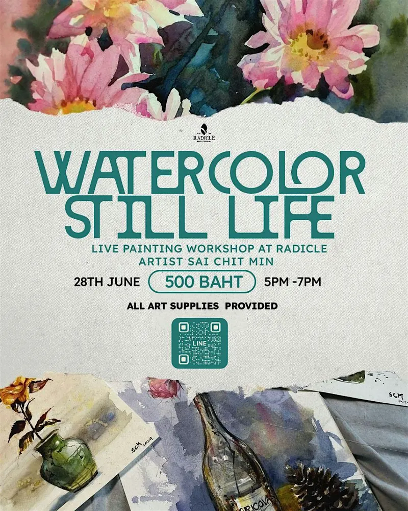 Radicle Live Painting Workshop