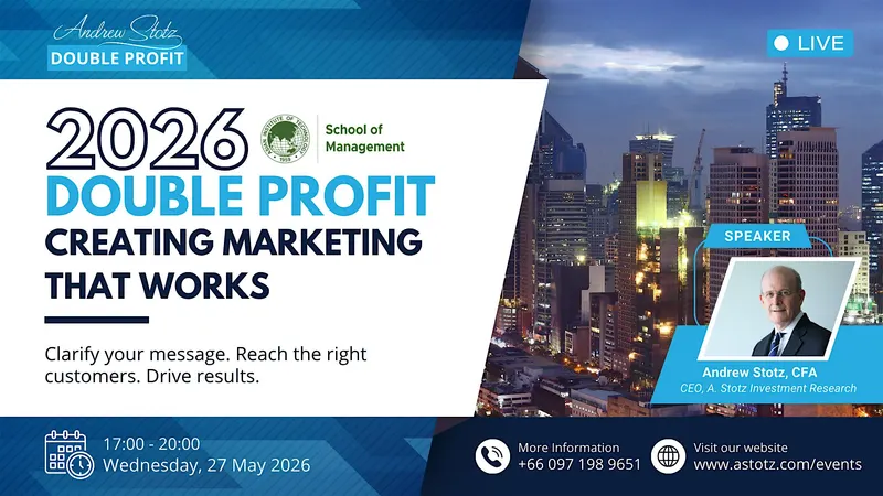 DOUBLE PROFIT by Creating Marketing That Works