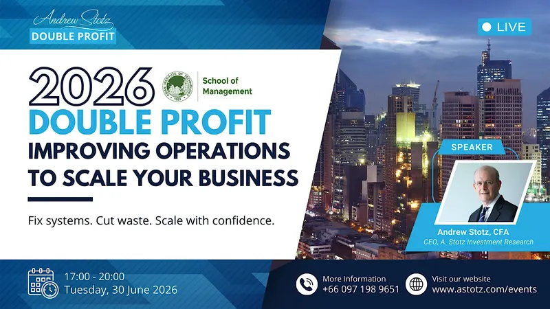 DOUBLE PROFIT by Improving Operations to Scale Your Business