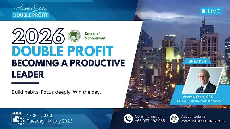 DOUBLE PROFIT by Becoming a Productive Leader