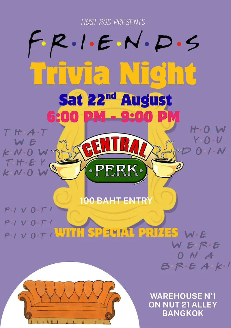 FRIENDS TV Show Trivia at Radicle