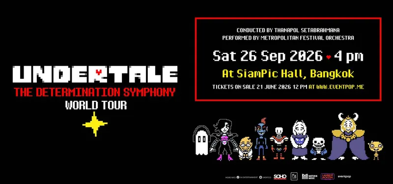 UNDERTALE The Determination Symphony World Tour
