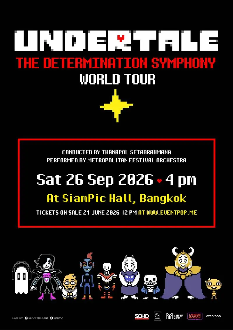 UNDERTALE The Determination Symphony World Tour