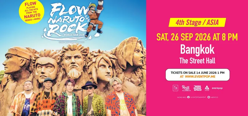 [27 SEP] FLOW WORLD TOUR 2026 "NARUTO THE ROCK"
