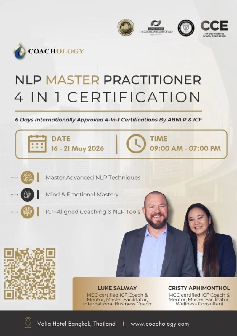 NLP Master Practitioner 4-in-1 Certification Program 2026 - Coachology