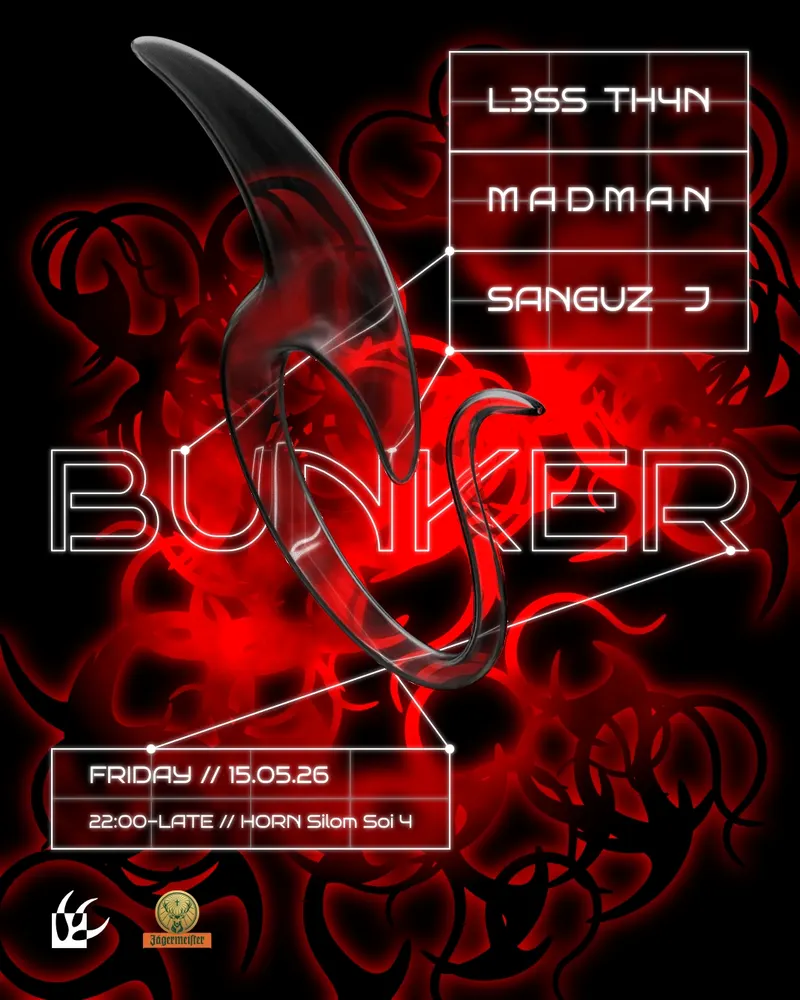 BUNKER: L3SS TH4N / Madman / Sanguz J
