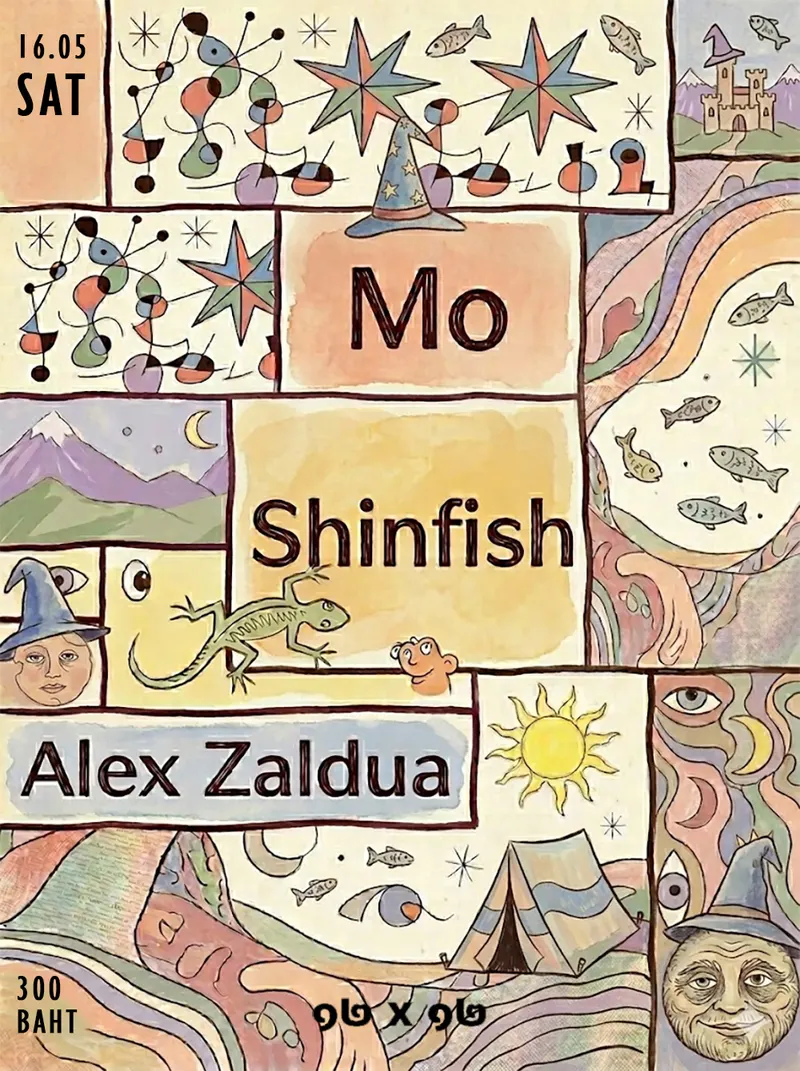 12x12 - Alex Zaldua, Mo, Shinfish