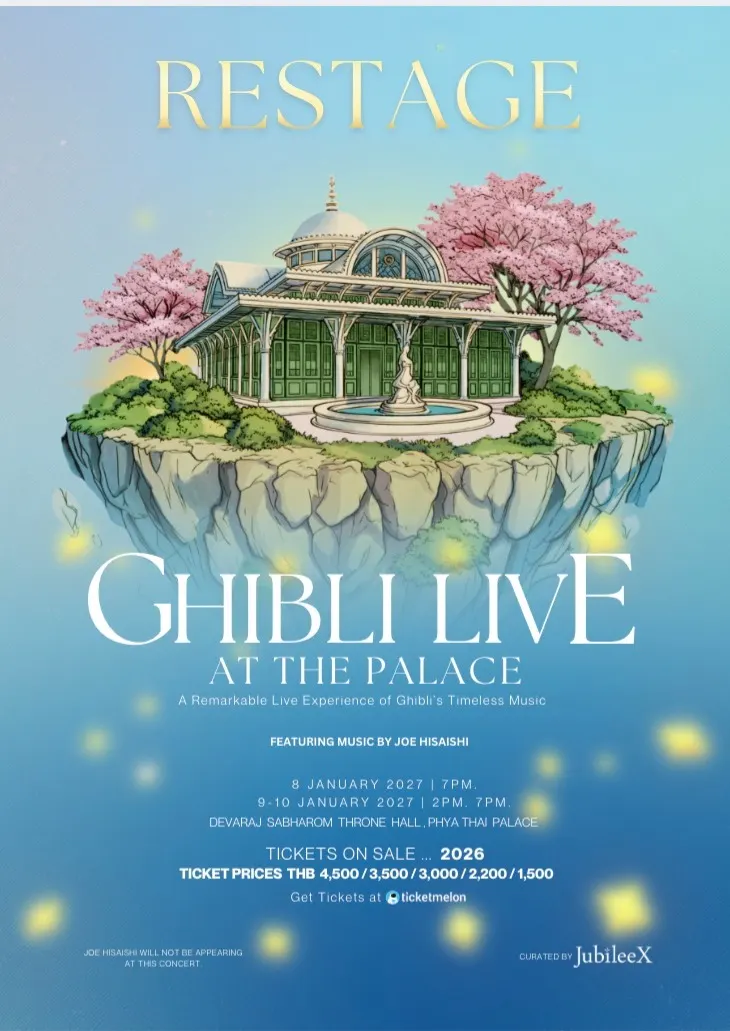 GHIBLI LIVE AT THE PALACE - RESTAGE CONCERT
