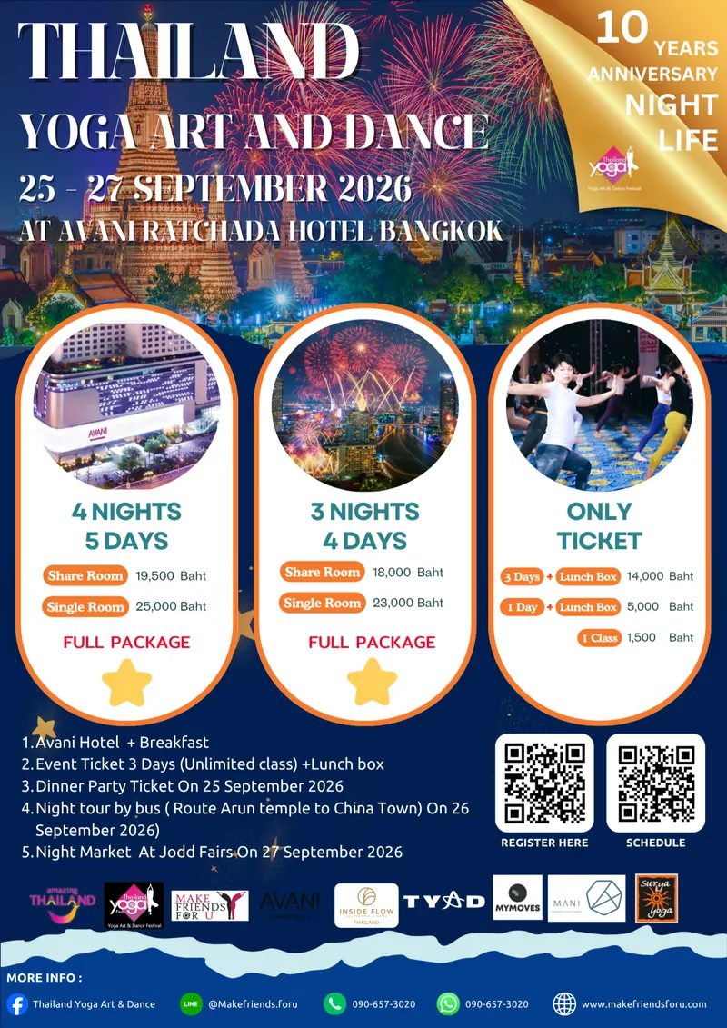 Thailand Yoga Art&dance
