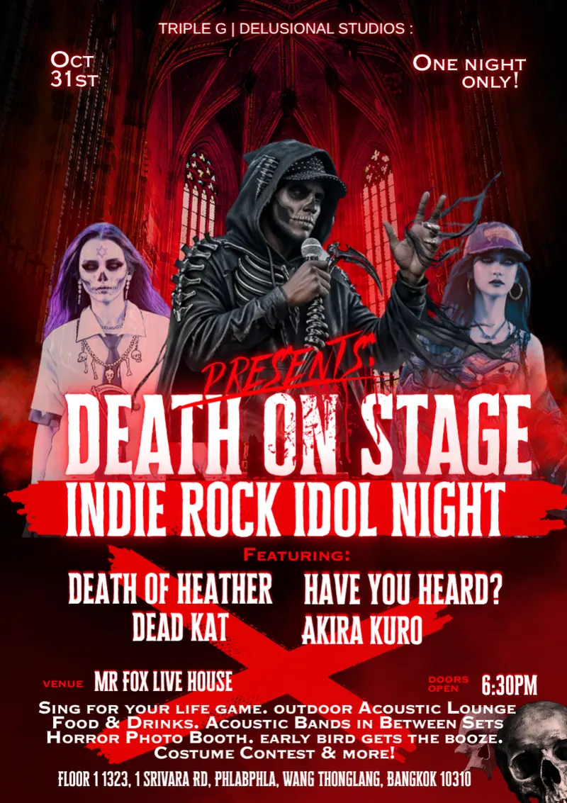 Death on Stage: Indie Rock Idol Night
