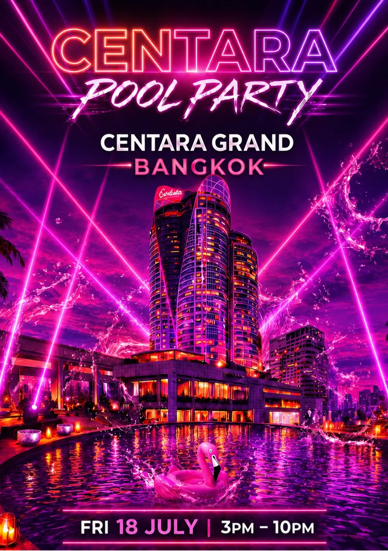 CENTARA POOL PARTY | Deep & Melodic House | 18 JULY