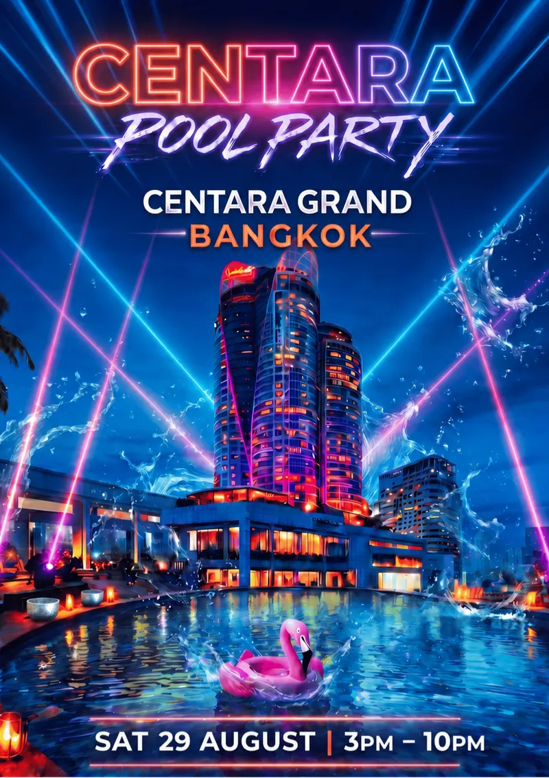 CENTARA POOL PARTY | Deep & Melodic House | 29 AUGUST