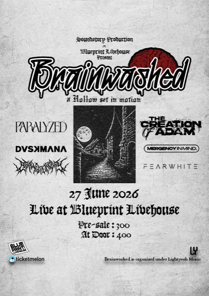 Blueprint Livehouse: Brainwashed.. A Hollow Set In Motion