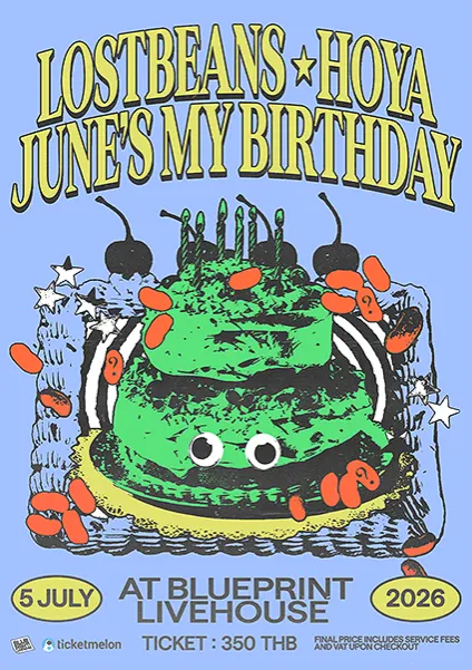 Blueprint Livehouse: lostbeans + june’s my birthday + hoya
