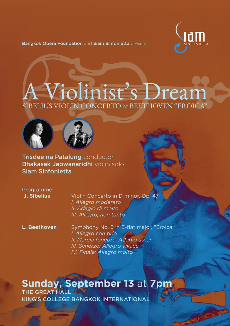 A Violinist's Dream: Sibelius Violin Concerto & Beethoven "Eroica"