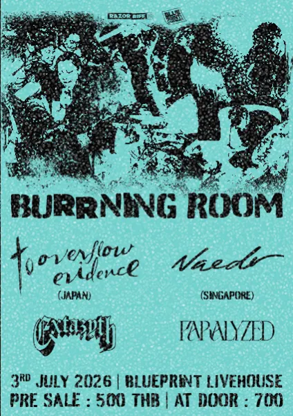BURRNING ROOM! Screamo & Metal Night