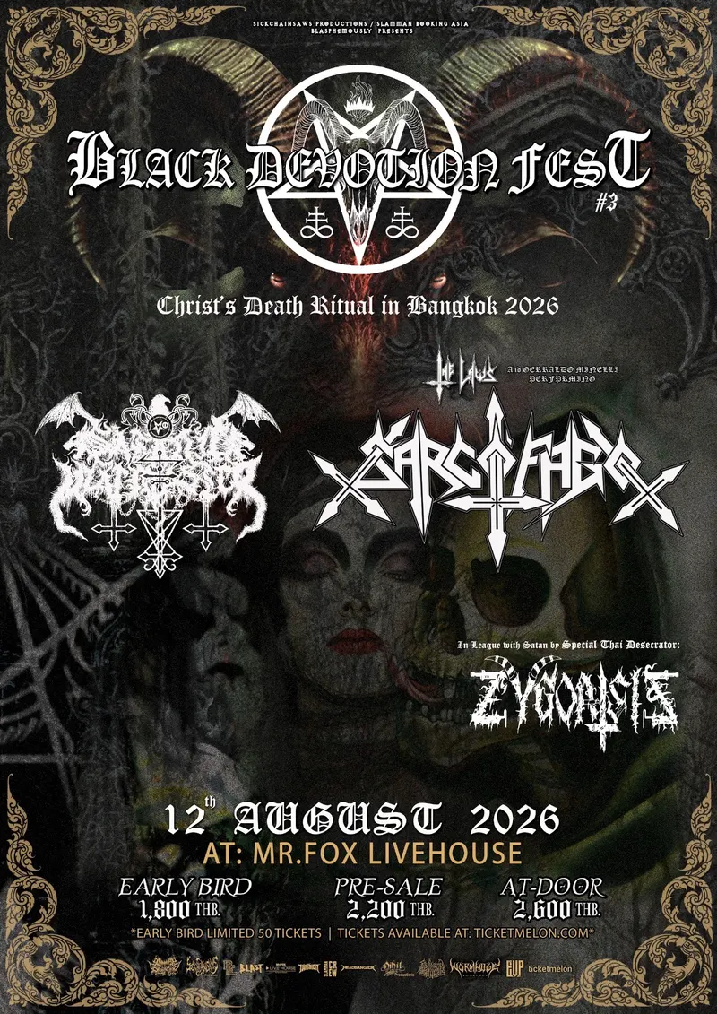 Black Devotion #3 Sarcofago&Satanic Warmaster