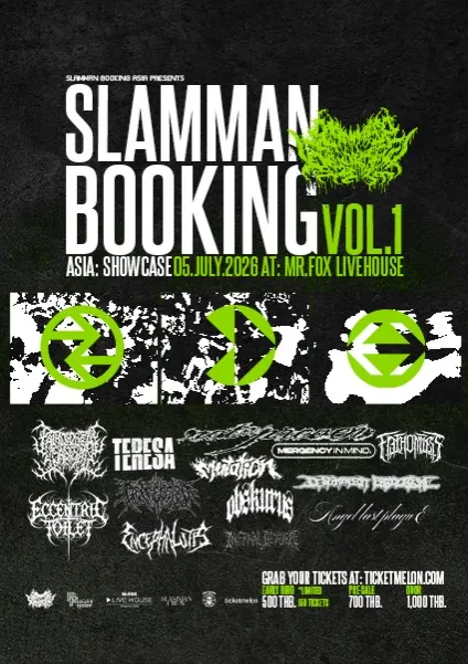 Slamman Booking Asia Showcase Vol 1