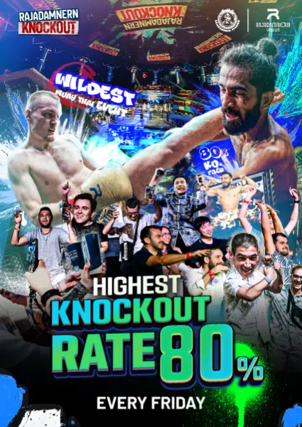 Rajadamnern Knock Out Muay Thai Event