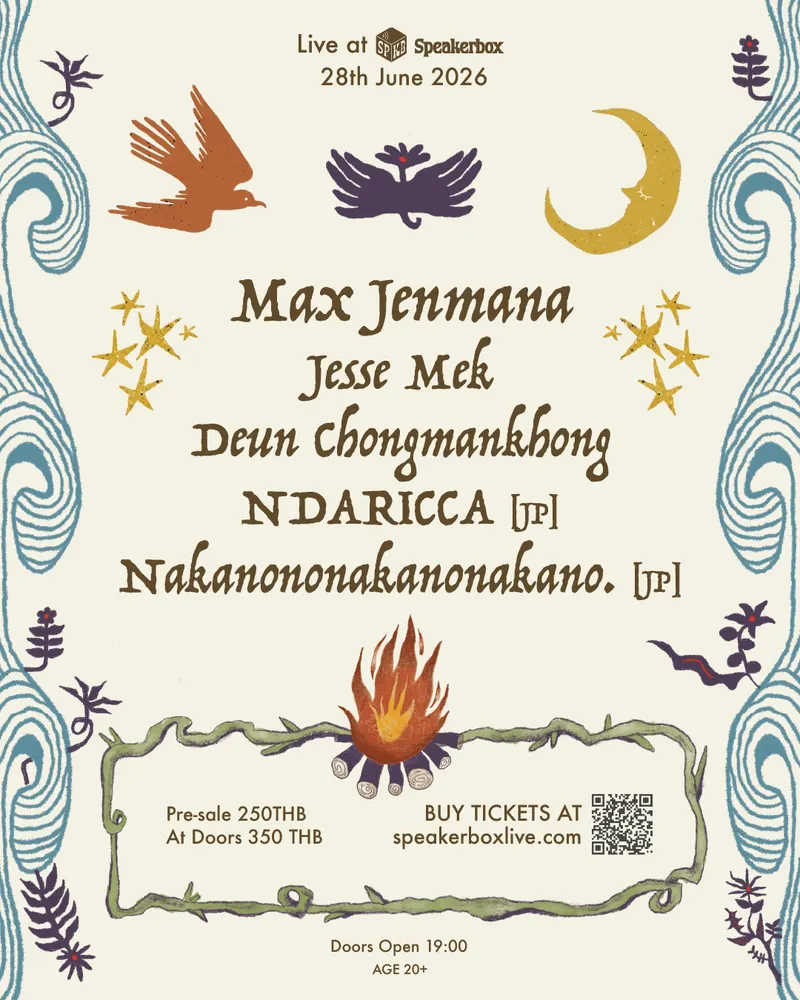 Thai & Japanese Acoustic Folk Night