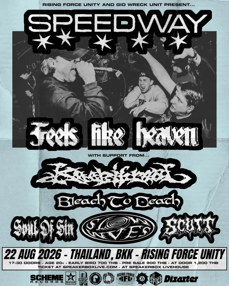 Rising Force Unity & GID Wreck Unit Present: Speedway & Feels Like Heaven Live